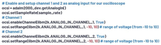 如何使用Python编程语言和ADALM2000创建虚拟示波器