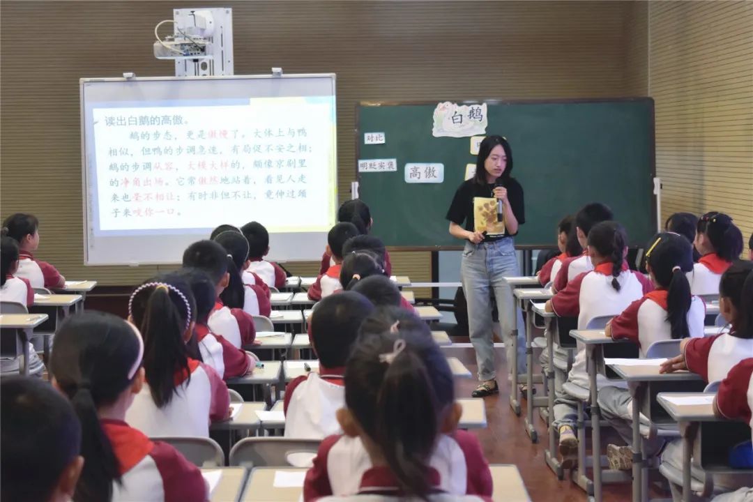 实验小学外国语学校周晓玲名师工作室送教到双流中学九江实验学校
