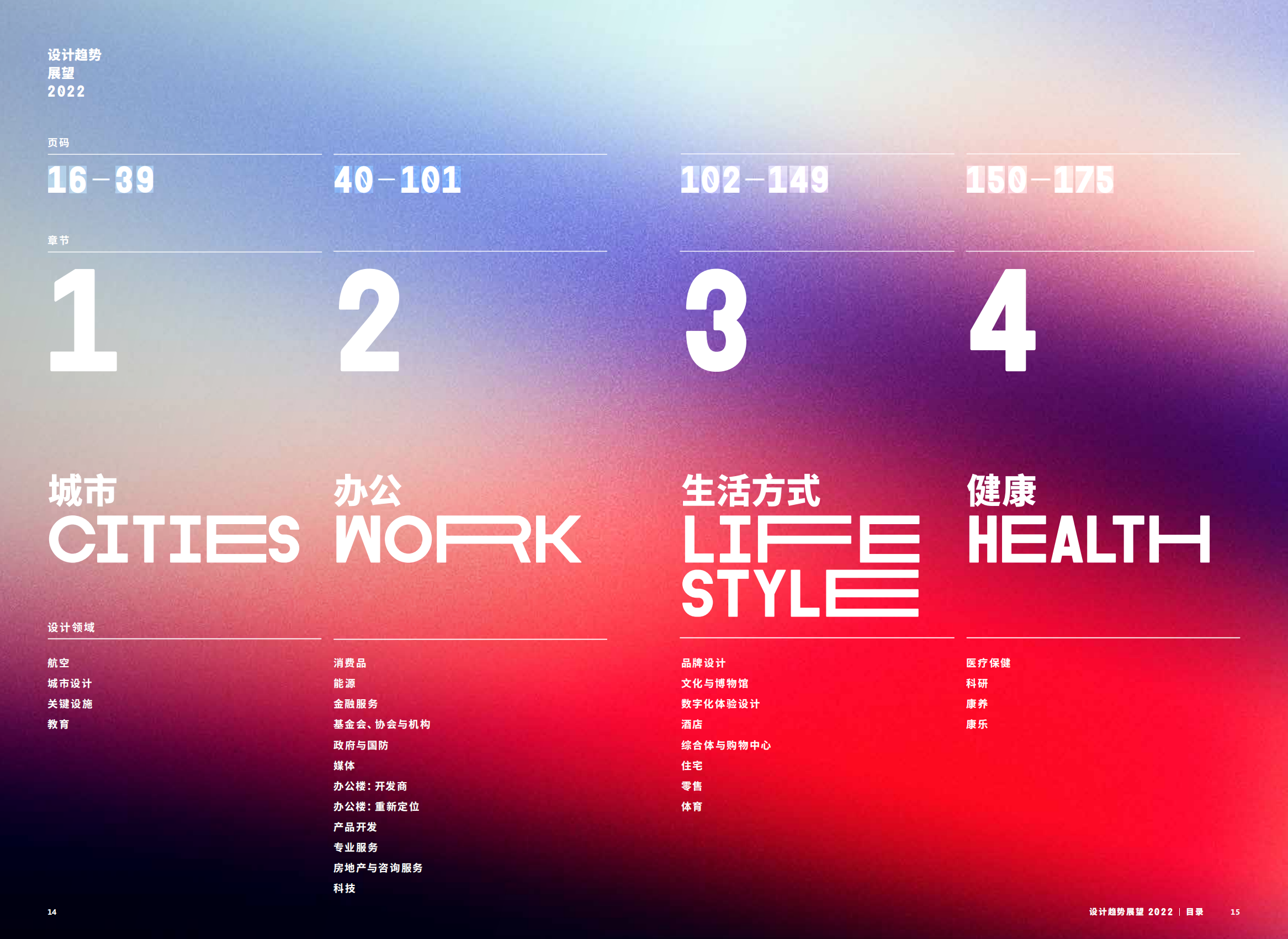2022年设计趋势展望（28个设计领域的战略建议、研究和代表项目）