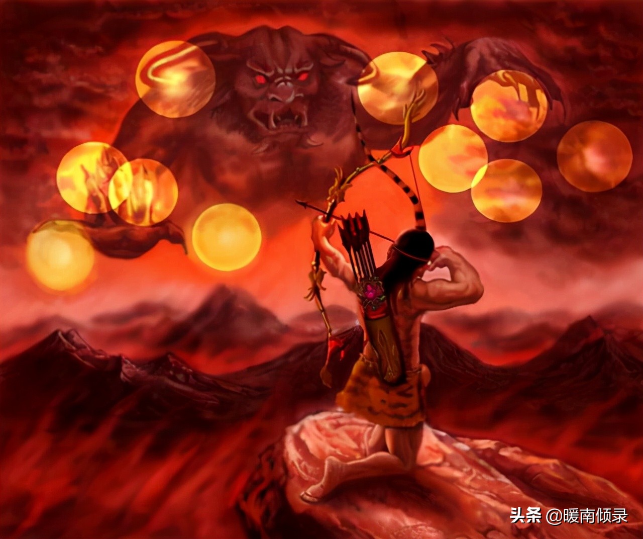 颠覆认知的真实后羿,篡权夺位管夏朝30 年,最后死在女人床上