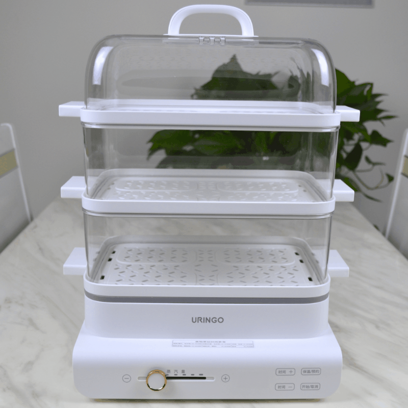 纵享“蒸”时代 精心烹饪低油健康美食 七彩叮当多功能电蒸锅