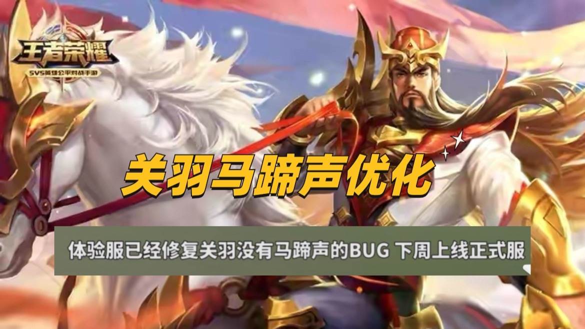 赵云未来纪元优化，关羽马蹄音效修复，没有雅典娜冰冠公主的笑了