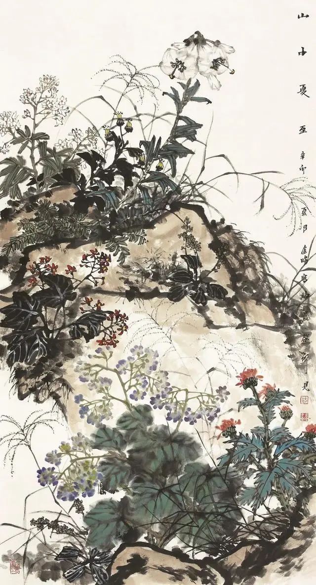 意境清远，笔墨雅洁的花鸟画