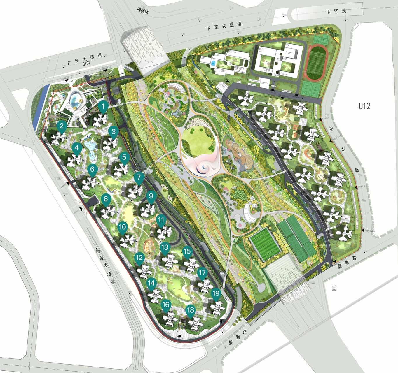 一城立封面湾芯汇世界15万㎡空中公园华润置地携手省交通集团作品