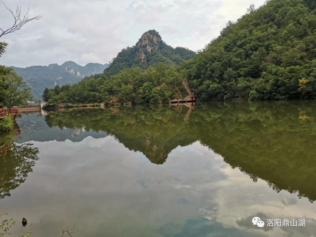 洛阳鼎山湖：湖光山色，天光云影