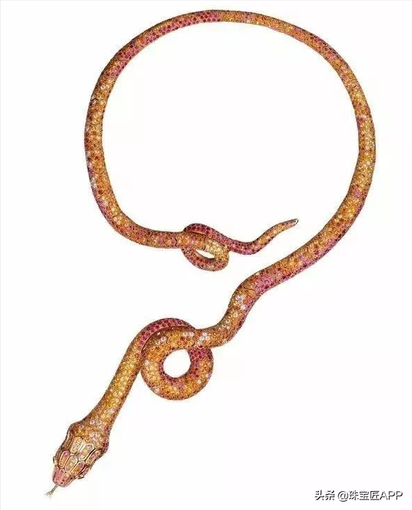 宝格丽蛇形手镯（45款蛇类珠宝盘点中国文化中的蛇）