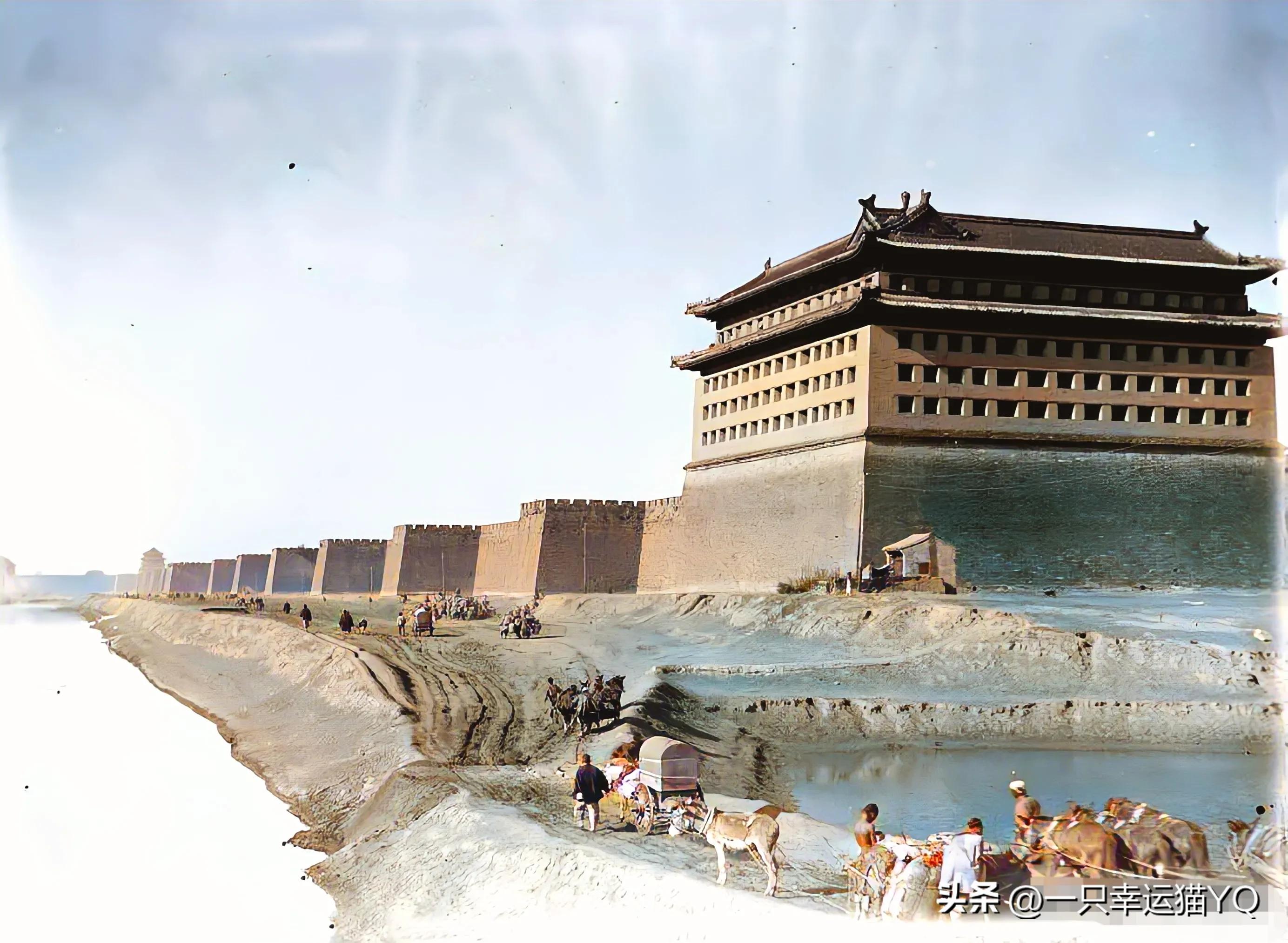长沙古城墙复原图图片