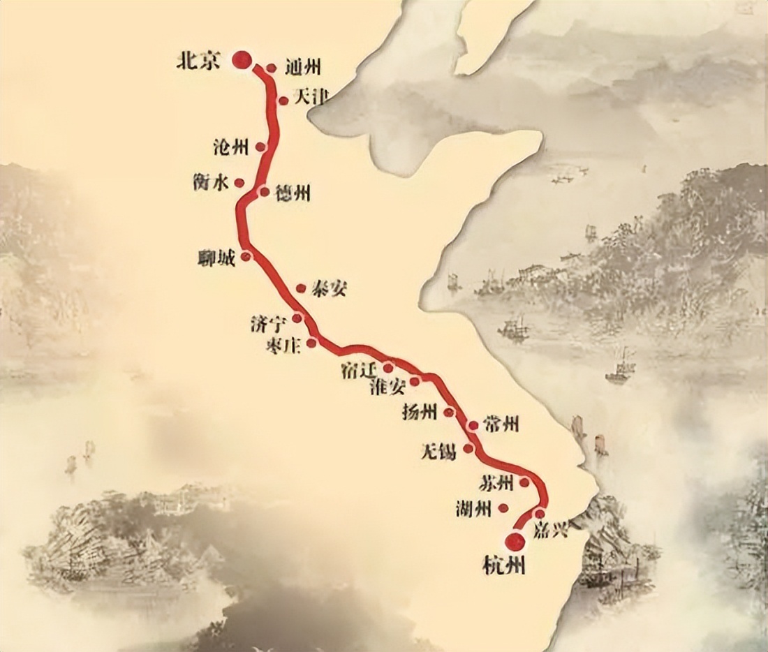 北京与杭州之间，只有一条河的距离