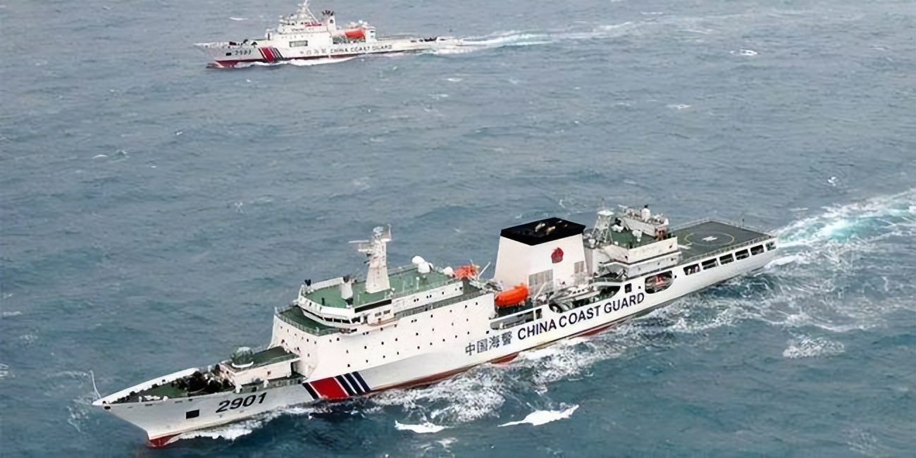 今年第六次，中國海警編隊在我釣魚島領海內巡航