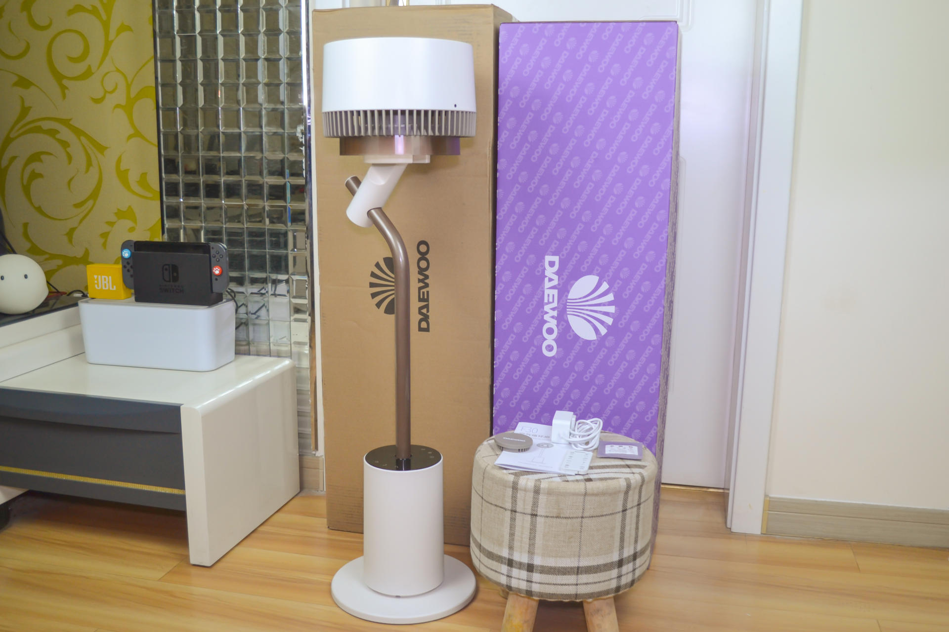 清风徐来消夏好物 大宇空气循环扇