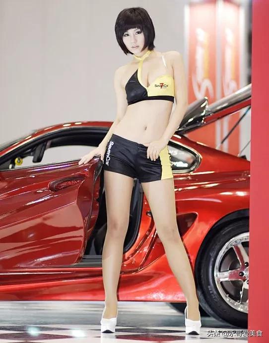 美艳绝伦，韩国顶级车模欣赏
