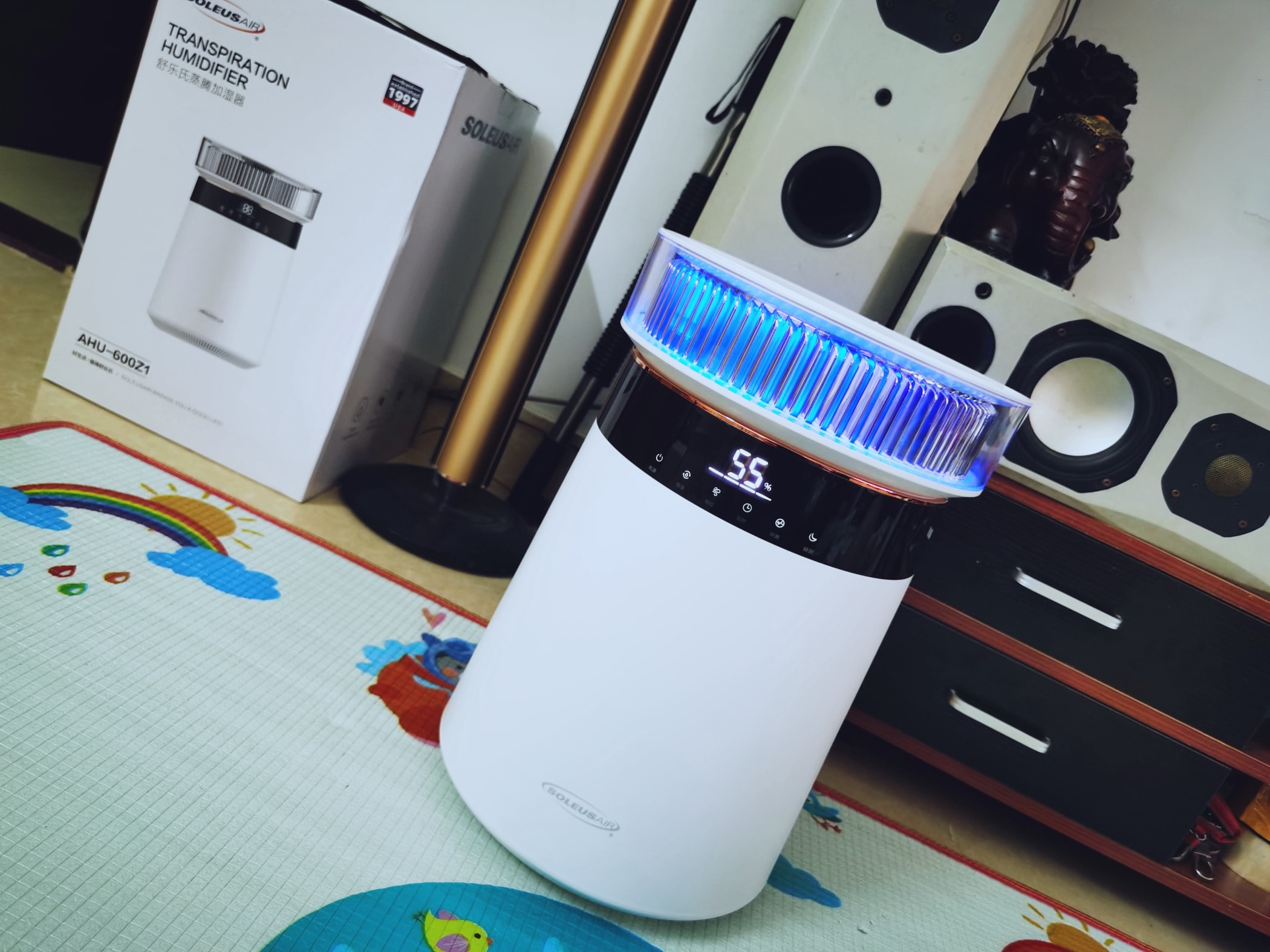 会喷热雾的加湿器？舒乐氏蒸腾加湿器开箱实测，暖凉两用太实用了