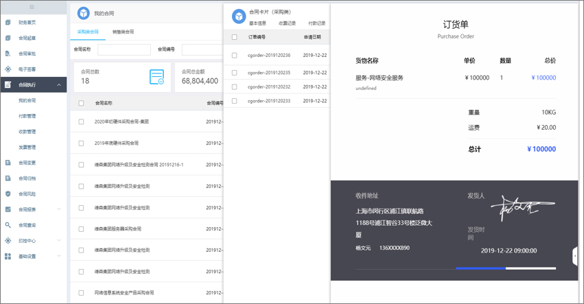 合同簽署前、履行中面臨的這些風險挑戰，泛微為您有效防范和規避