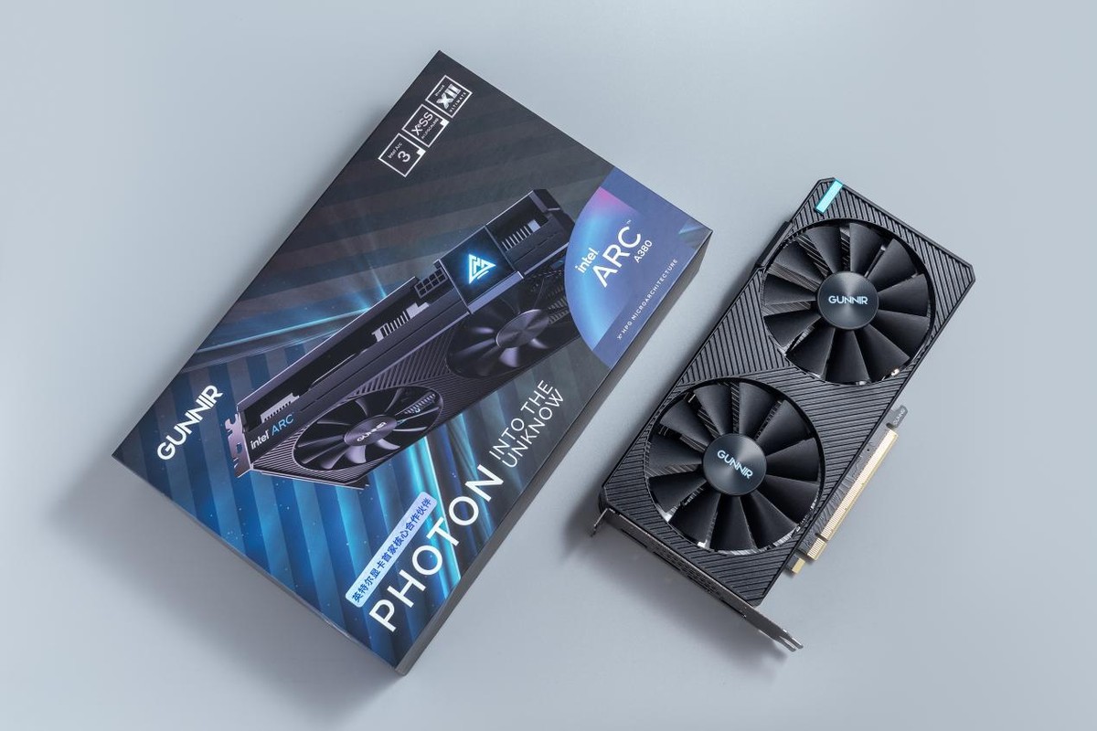 桌面锐炫终于来了！蓝戟发布新品Intel Arc A380 Photon显卡