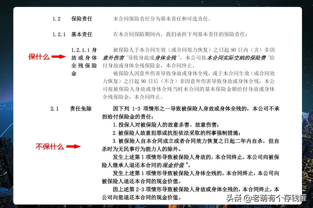 保险合同有三项必看内容，你知道是哪三项吗