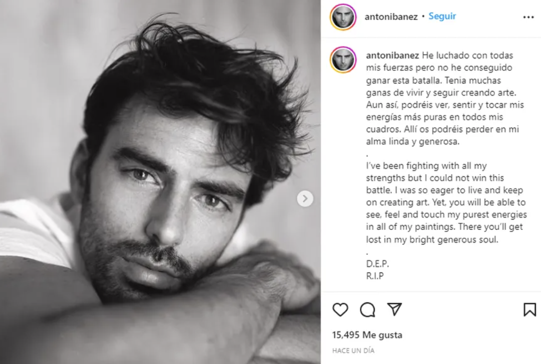 34岁西班牙男演员因淋巴癌去世，治疗期间将抗癌经历拍成电影