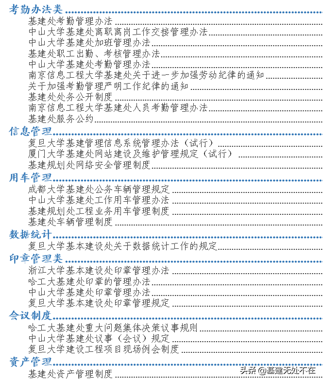 车队管理制度（高校基建管理制度参考）