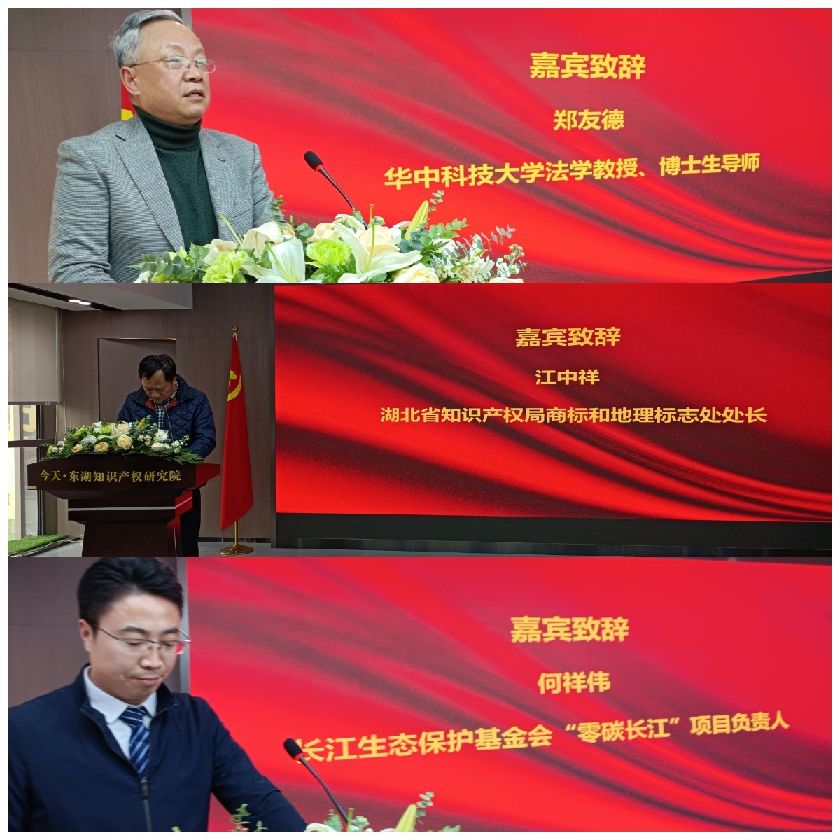 东湖知识产权研究院成立暨首届知识产权实务论坛在汉隆重举行