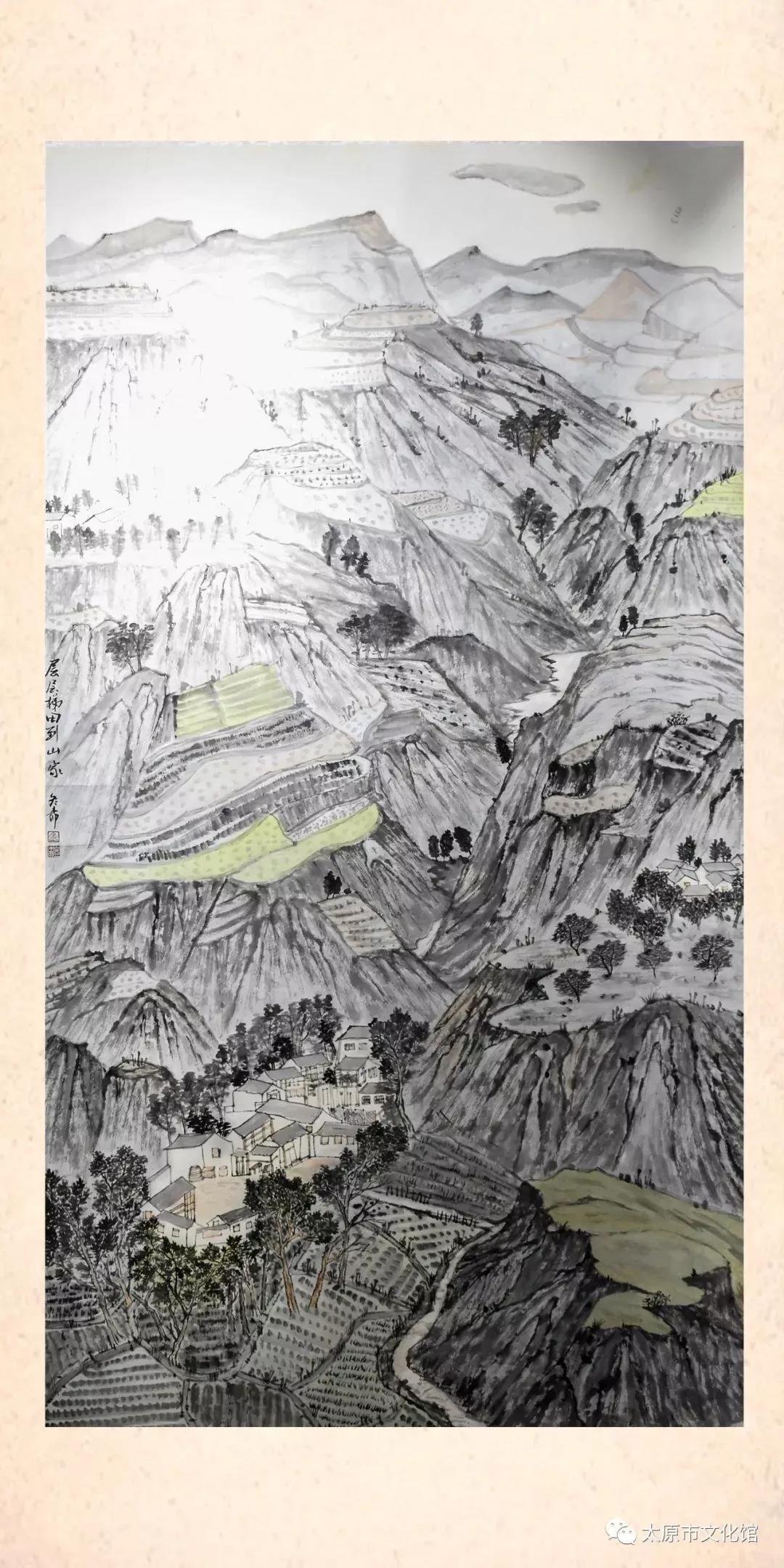 在线展览|“喜迎二十大 翰墨抒情怀”群众书画展线上图片展（一）