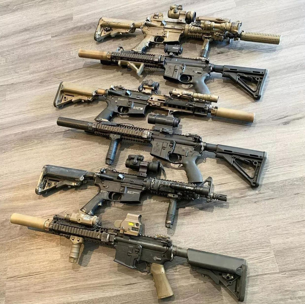 西方特种兵最常用的十大突击步枪，你认为哪个型号最优秀呢