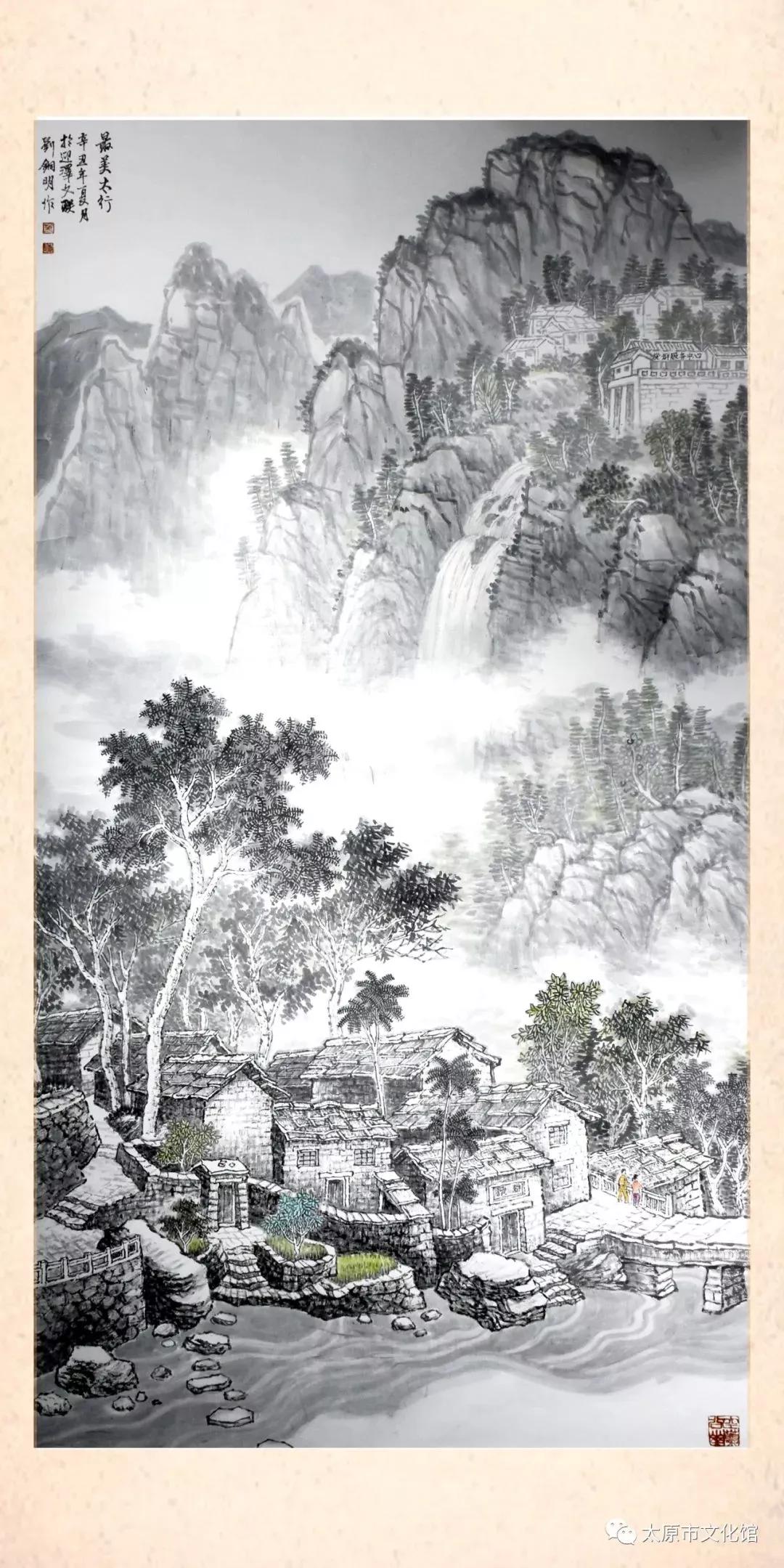 在线展览|“喜迎二十大 翰墨抒情怀”群众书画展线上图片展（一）