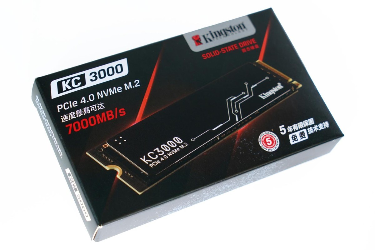 高端优选，金士顿KC3000 PCIe 4.0 NVMe 固态硬盘评测