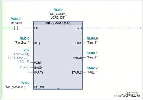 S7-1200 PLC 与ATV340 Modbus RTU 通讯设置(含部分程序）