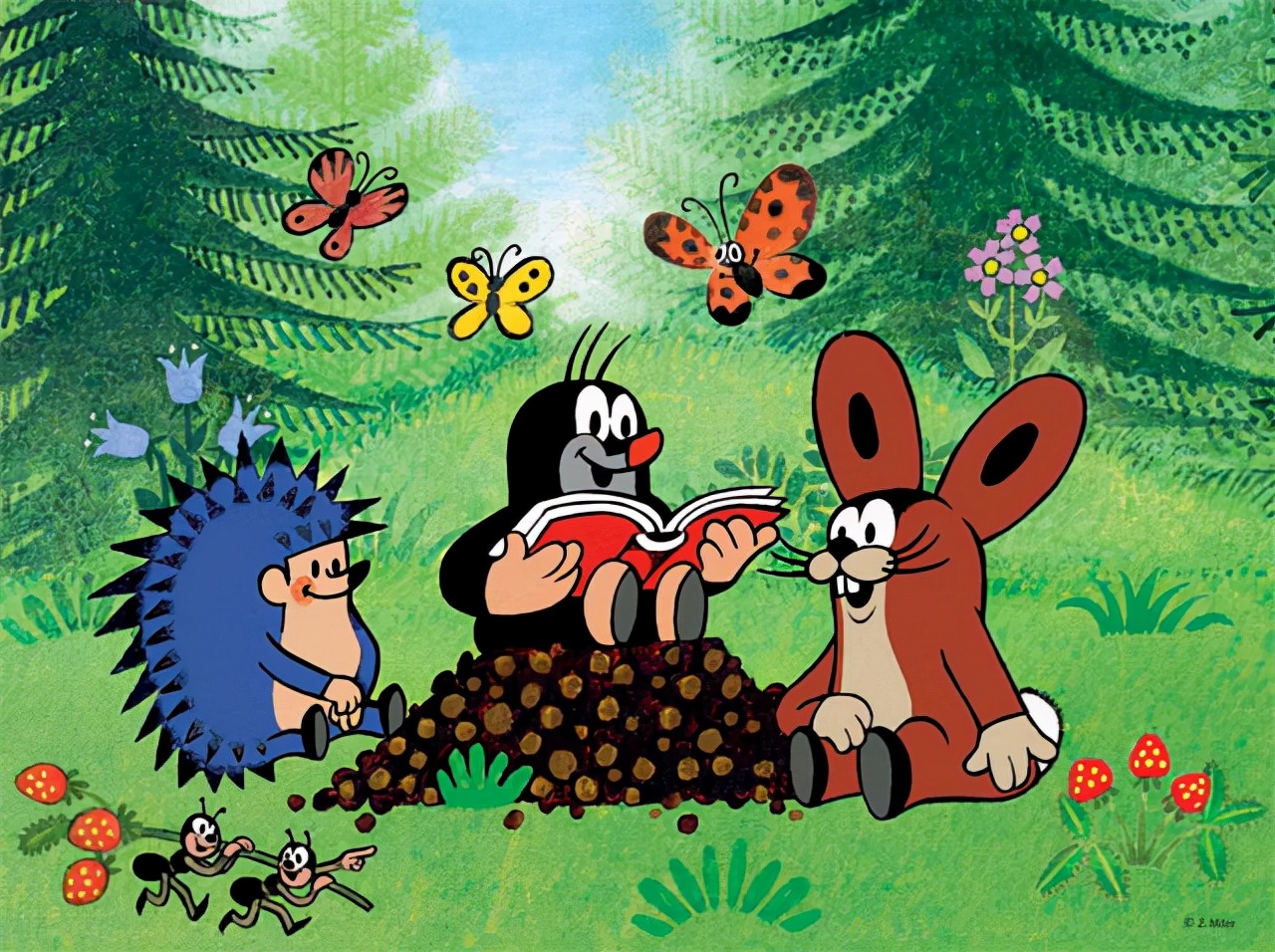 鼹鼠的故事海报