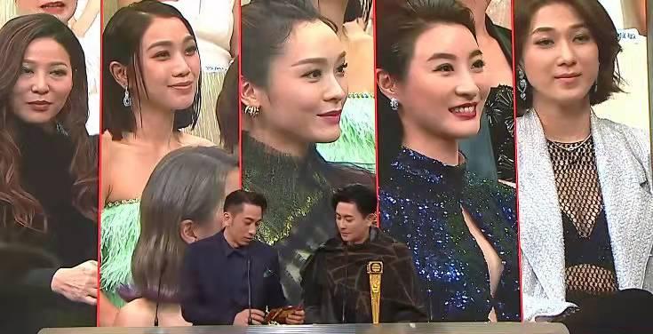 TVB颁奖礼上演宫斗，钟嘉欣痛失视后输给林夏薇是因为站错队？