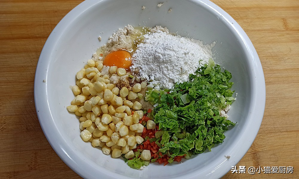 圖片[7]-豆腐里加入雞蛋 5分鐘做成早餐餅 營養味美 上桌大家搶著吃-起舞食譜網