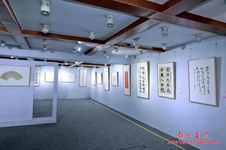 “锦里春风——成都市女书法家新春书法小品展”开展