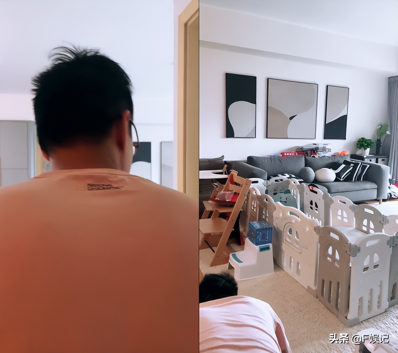 前TVB艺人陈智燊离家2个月突然回家 两个儿子看到爸爸后很开心