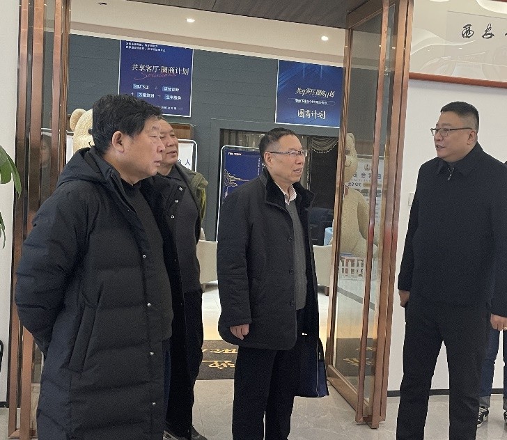 陕西青年创业促进中心领导应邀到西安临汾商会走访
