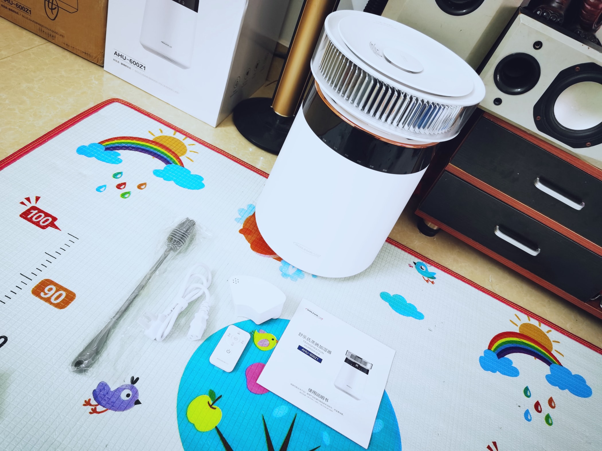 会喷热雾的加湿器？舒乐氏蒸腾加湿器开箱实测，暖凉两用太实用了