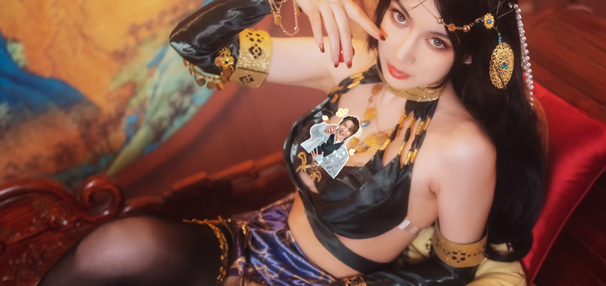 7套《永劫无间》女装COS  妖刀姬迦南整出花活！-哪边嗨