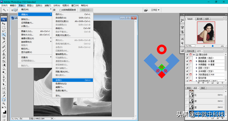 PS(4):Photoshop通道抠图，结合加深、减淡工具效果好