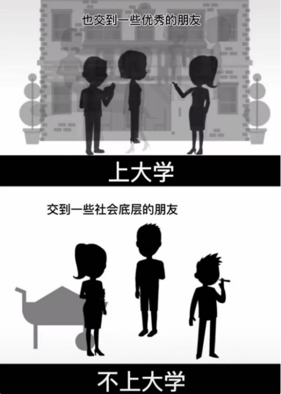 男生的话“刺耳”又现实：读过大学和没读大学的女生，差距摆在那