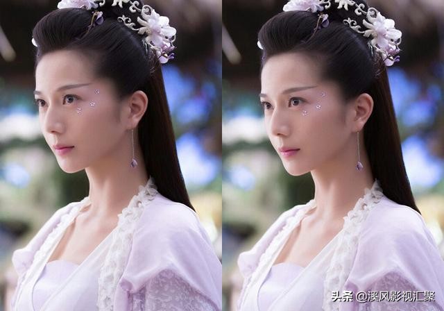 女演员超美的水晶妆，蒋欣的绿儿超灵动，杨幂的夕瑶太惊艳