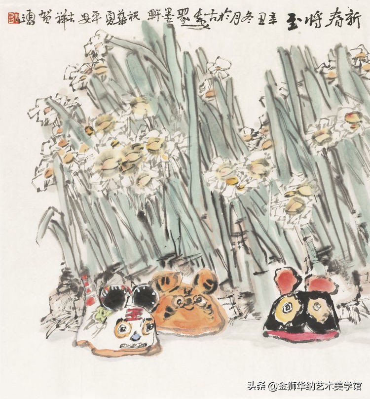 画家贺勇先生优秀作品（小品花间系列）欣赏系列《四》