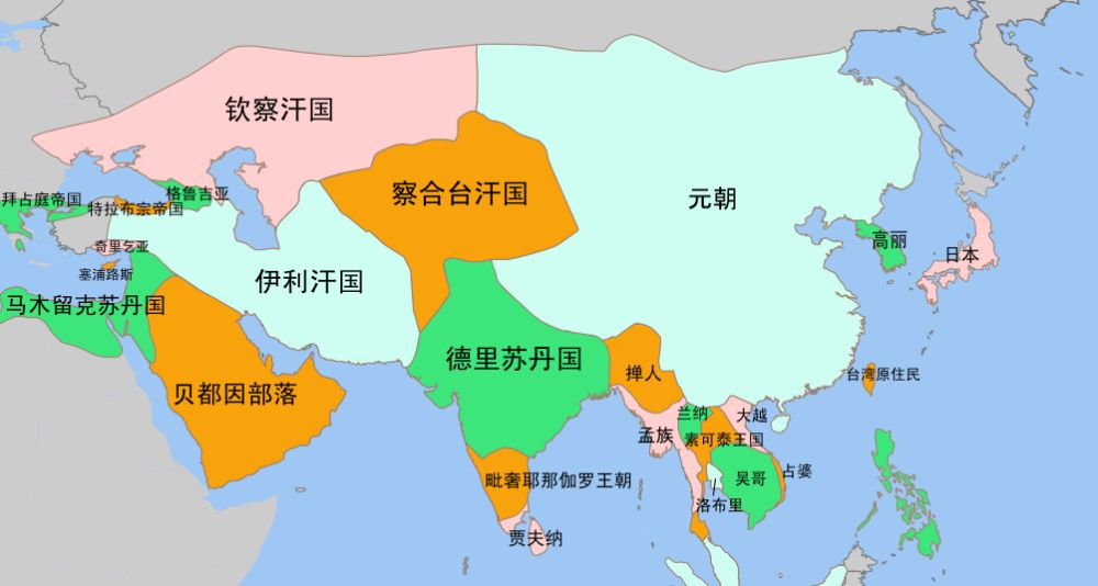 法国有一波斯国书，盖着10个字的汉文印章，伊朗曾是中国的附属国