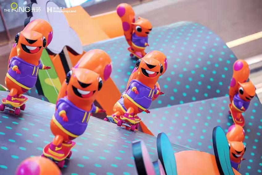 重庆光环注入场景新活力 松鼠闪闪三大新形象亮相