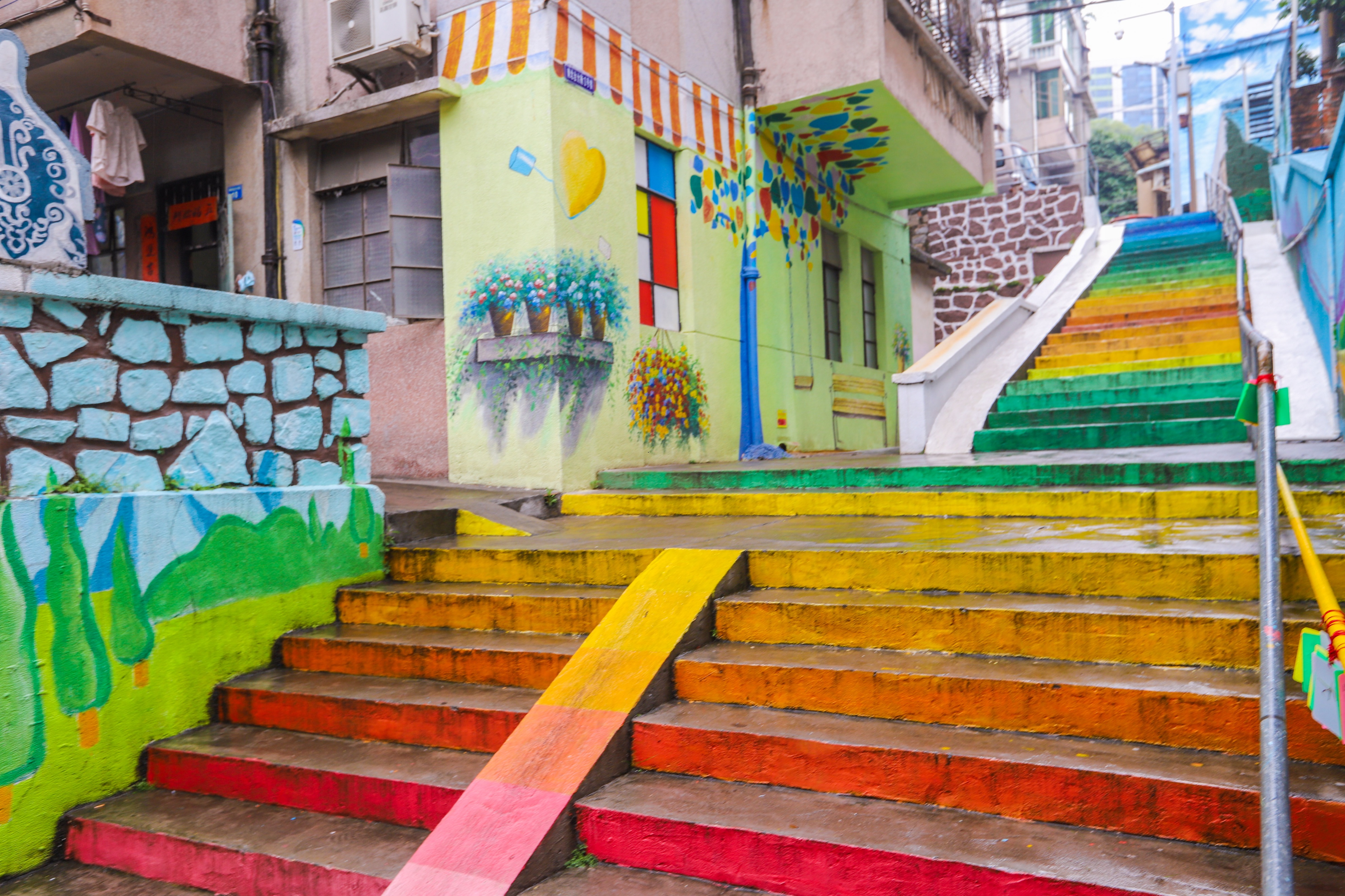 广州新晋网红景点，走进宫崎骏动漫里，南沙彩虹村拍照攻略