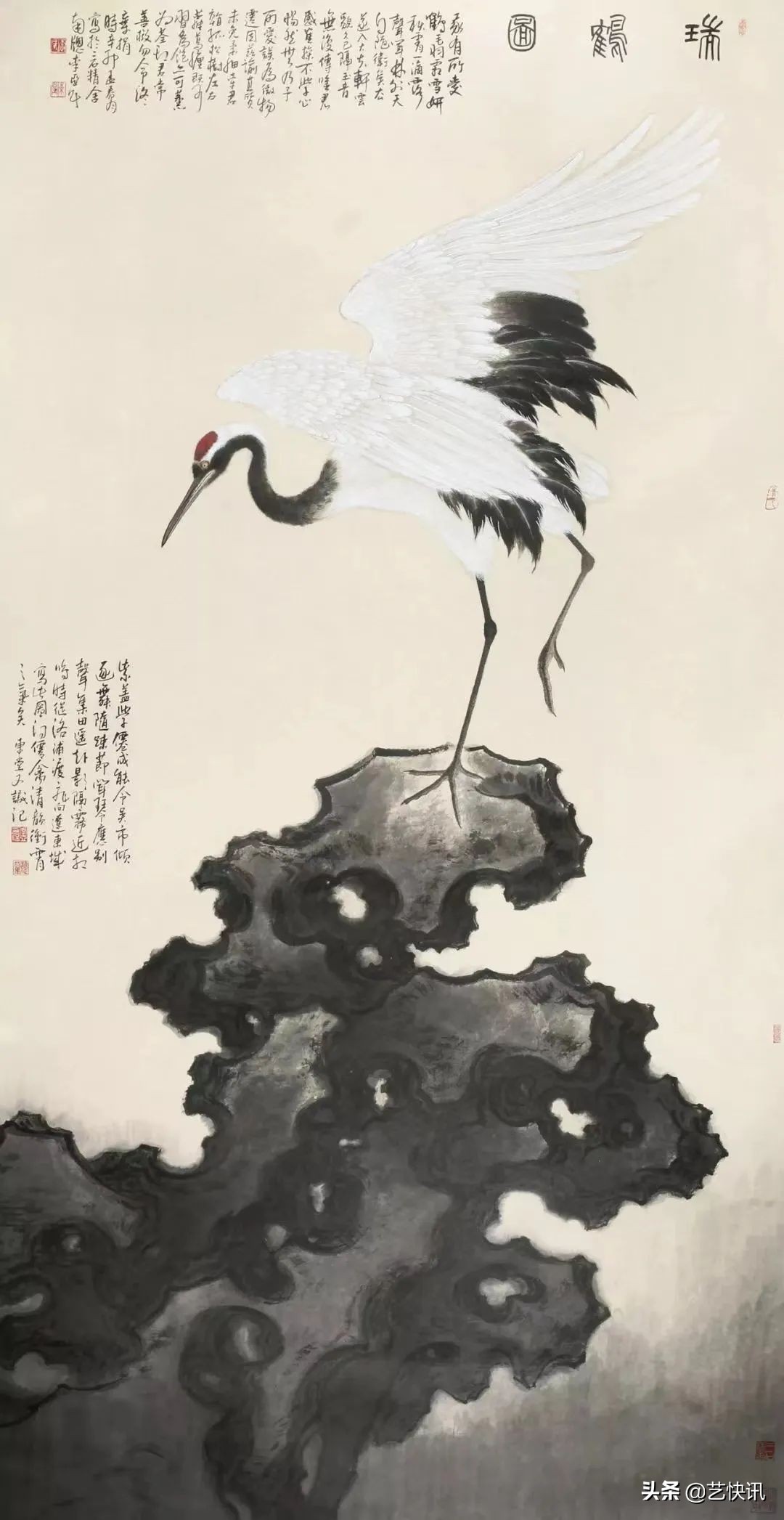 当代画鹤名家 | 李亚