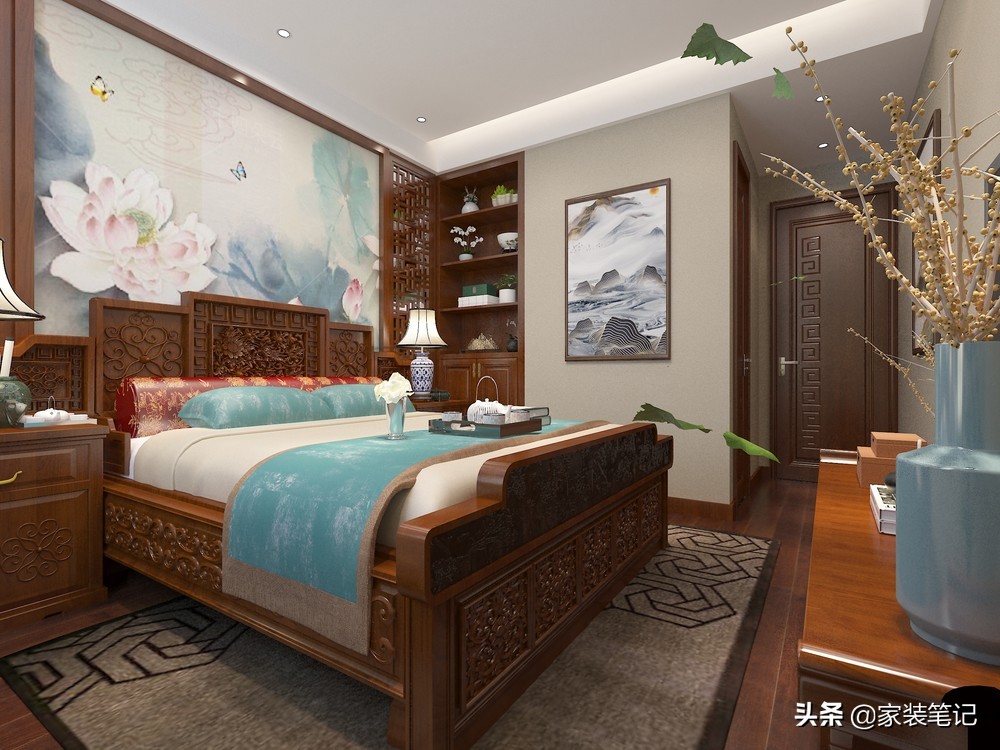 长沙70后夫妻，买180㎡四居室，装传统中式，看上去庄重，有品味