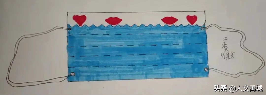 禹城市新湖小学抗疫美术作品