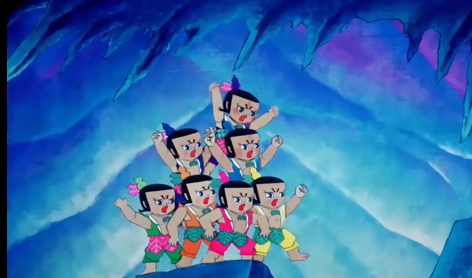 经典动画葫芦小金刚,继承与发展,小金刚告诉了我们什么道理