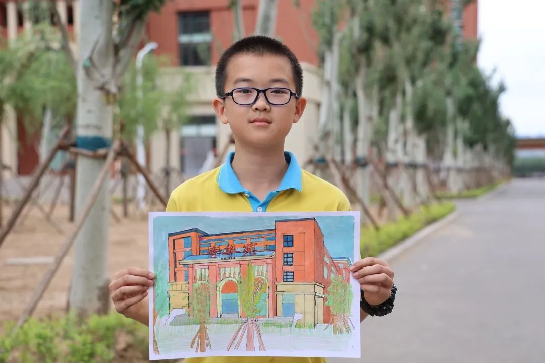 校园夏日写生 | 一场与启臻的美好邂逅