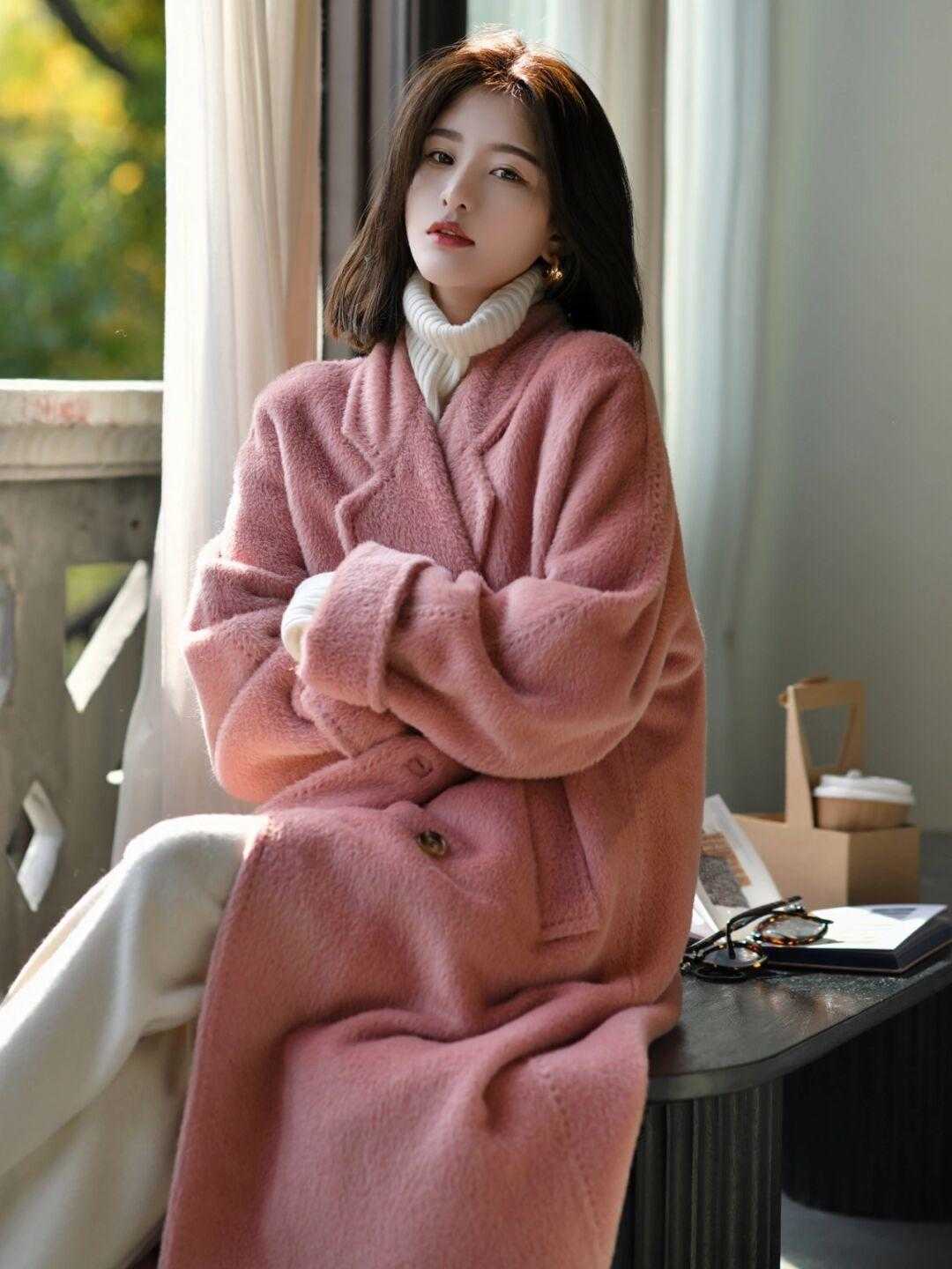 樱花粉的穿搭(穿搭选这个颜色显白显气质)