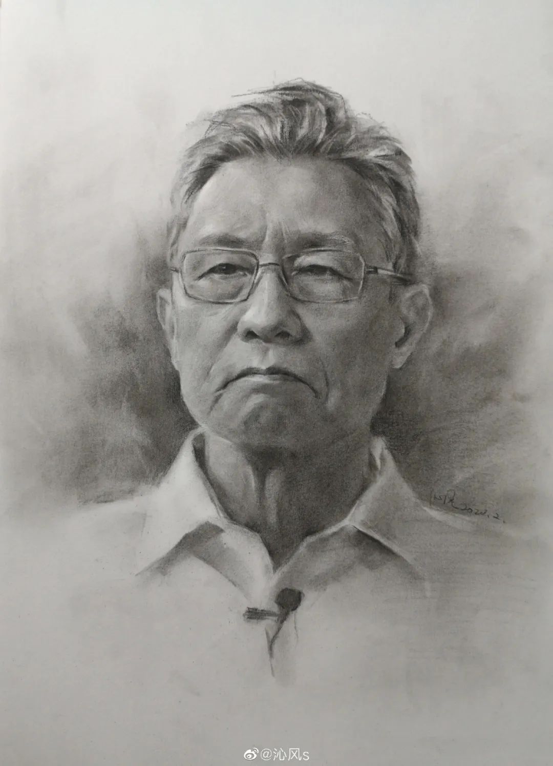 画皮画骨难画魂，她用木炭把明星画活了，王一博鞠婧祎眼神看醉了