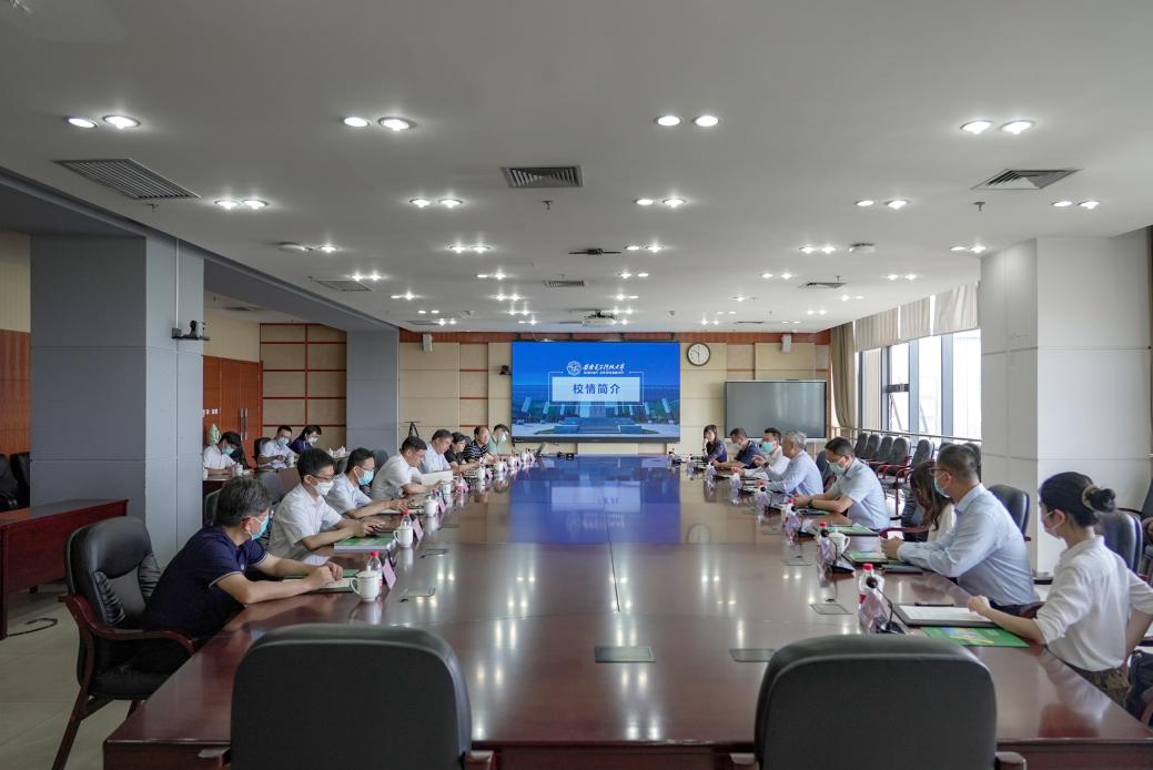 北京奕斯伟科技集团董事长王东升一行来西电调研